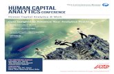 Gain Insights to Advance Your Analytics Practice › pdf_free › agendas › 930015.pdfCapital Analytics to work. You are invited to come and hear from experts and practitioners as