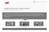 TINYTECH UDYOG - IndiaMARTAbout Us Incepted in the year 1992, Tinytech Udyog is a name to reckon with in the sphere of manufacturing and exporting a wide range of industrial plants