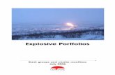 Explosive Portfolios - BankTrack · Explosive Portfolios INTRODUCTION 29th June 2003: In Kerbala (Iraq) Wahid and his 9 year old brother were ... are dead, and Adnan is lying on the