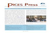 PICES science in 2014: A note from the Science Board Chairman · Executive Secretary positions. Since PICES-2013, in Nanaimo, Canada, the Organization continues to respond to emerging