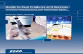 Guide to Esco Products and ServicesEsco Product Guide 1988 1998 2001 2006 2008 3 Esco is founded in Singapore and begins to pio-neer cleanroom technology in Southeast Asia. Esco manufactures