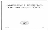 THE JOURNAL OF THE ARCHAEOLOGICAL INSTITUTE OF AMERICA · 2012-06-18 · archaeological institute of america 1992 officers martha sharp joukowsky, president james russell, vice-president