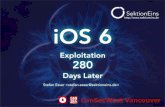 iOS 6 - Pwn2Own...• iOS 6 is the new major version of iOS with tons of new security features • new kernel security mitigations already discussed by Mark Dowd/Tarjei Mandt • but