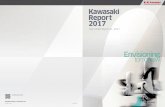 Envisioning tomorrow - Kawasaki Heavy Industries · Envisioning tomorrow Printed in Japan Year ended March 31, 2017. 1 2 Kawasaki Group’s Information Disclosure ... • We are the