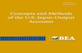 Concepts and Methods of the U.S. Input-Output Accounts · Concepts and Methods of the U.S. Input-Output Accounts Measuring the Nation’s Economy. Concepts and Methods of the Input-Output