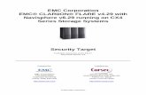 EMC Corporation EMC® CLARiiON® FLARE v4.29 with Navisphere ...commoncriteriaportal.org/files/epfiles/emc-flare-v429-sec-eng.pdf · Security Target, Version 0.5 January 12, 2010