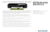 Epson Expression Home XP-205 · Trademarks and registered trademarks are the property of Seiko Epson Corporation or their respective owners. Product information is subject to change