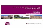 New Mexico State Universityhr.nmsu.edu/housing/wp-content/uploads/sites/60/... · the Master Plan, B&D conducted a strategic visioning session, student focus groups, off-campus market