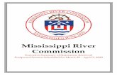 Mississippi River Commission · communication open, the commission invited partners to submit written testimonies, which are held on file at the Mississippi River Commission Headquarters