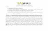 IrishJobs.ie Jobs Report Q3, 2016 › careeradvice › wp-content › ... · real estate activities (-1.1%). After recent falls, the seasonally adjusted unemployment rate in Q2 has