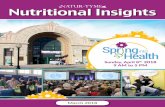 Nutritional Insights - Natur-Tymenatur-tyme.com/assets/0318_ntnl_final.pdf · Nutritional Insights Sunday, April 8 th 2018 8 9 AM to 5 PM March 2018. Maintaining a healthy lifestyle