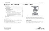 Fisher EZ easy-e Control Valve - Emerson Process · 2013-07-15 · Fisher EZ easy-e Control Valve Contents ... Emerson Process Management sales office. 3. Use accepted piping and