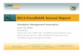 2013 FloodSAFE Annual Report - cdn.ymaws.com › floodplain.org › resource › ... · 6/19/2014  · 2013 FloodSAFE Annual Report Floodplain Management Association June 19, 2014