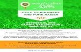 GOLF TOURNAMENT AND FUND RAISERGOLF TOURNAMENT AND FUND RAISER We invite you to become a sponsor for this event. (See reverse side for sponsorship levels.) As a sponsor, your logo