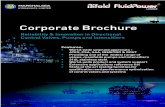 Corporate Brochure - Bifold › item › Catalogues › corporate_catalogue.pdf · Corporate Brochure HYDRAULICS LIMITED. Corporate Brochure September 2007 ... manufacturer of electro-hydraulic