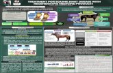 TREATMENT FOR EQUINE JOINT DISEASE WITH REGENERATIVE ...€¦ · TREATMENT FOR EQUINE JOINT DISEASE WITH REGENERATIVE MEDICINE PRODUCTS DJD Author: Jessica Madueño Caballero DEGENERATIVE