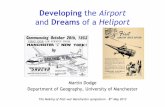 Developing the Airport - University of Manchester · Slide 22: • Author scan from untitled article, Manchester Guardian , 1 November 1951, p. 8 Slide 23: • Image courtesy of Manchester