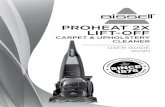 PROHEAT 2X LIFT-OFF - BISSELL International...2 A a. b. 1. 3. 6. 4. 5. 2. IMPORTANT ASSEMBLY INSTRUCTIONS Use a minimum of a #2 x 4" or #2 x 100mm Philips screwdriver for assembly.