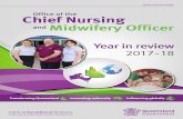 Office of the Chief Nursing and Midwifery Officer€¦ · Office of the Chief Nursing and Midwifery Officer Vision Nursing and midwifery will lead policy development, ensuring a person’s