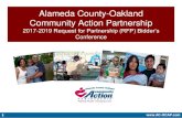 Alameda County-Oakland Community Action Partnership...Alameda-County Oakland Community Action Partnership (AC-OCAP) VISION STATEMENT To end poverty within the City of Oakland and throughout