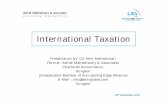 International Taxation - WordPress.com › 2013 › 01 › basics-of... · 2013-01-14 · Income Tax Provisions related to Non Residents Taxation of Non Resident Definitions Sec.6