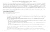 Small Airplane Issues List (SAIL)Small Airplane Issues List (SAIL) Q2 FY 2020 Release ... Q2 FY 2020 Release Page 1 of 30 . ... evaluation will be adequate. While FAA Advisory Circular