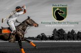 Training to Perfection – Continuing Education with Polo ......Training to Perfection – Continuing Education with Polo & Tweed Silver Service & Style Etiquette The art of service