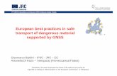 European best practices in safe transport of dangerous material supported by GNSSgalileo.cs.telespazio.it/mentore/public/RIN-2nd GNSS... · 2012-10-17 · 2nd GNSS Vulnerabilities