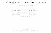 Organic Reactions, Volume 3 - chemistry-chemists.comchemistry-chemists.com/chemister/Polytom-English/... · tant reactions thus was evolved. The volumes of Organic Reactions are collections