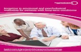 Investing in emotional and psychological wellbeing for .../media/Confederation... · 02 Investing in emotional and psychological wellbeing People with long-term physical health conditions
