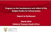 Progress on the development and rollout of the Budget ...pmg-assets.s3-website-eu-west-1.amazonaws.com/180327_ProgressReport.pdfNational Treasury South Africa . ... • SA Connect