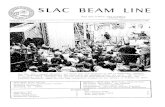 SLAC BEAM LINE · After almost 13 years of service to the SLAC community, the IBM 360/91 was retired on Friday, August 21. The reduced use of the 369/91 and the continued cost of