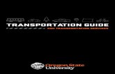 TRANSPORTATION GUIDE...Students can rent Beaver Bikes from Transportation Services for $45/term. All bikes come with a helmet, lights and a lock. For more info or to reserve a bike