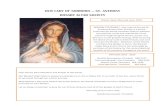 OUR LADY OF SORROWS ST. ANTHONY ROSARY ......OUR LADY OF SORROWS – ST. ANTHONY ROSARY ALTAR SOCIETY March, April, May and June, 2019 MISSION STATEMENT: Our Lady of Sorrow-St. Anthony