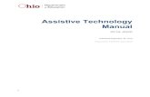 Assistive Technology Manual - oh.portal.airast.org · Embedded assistive technology tools include the built-in test tools in the TDS, such as the Text-to- Speech tool. These tools