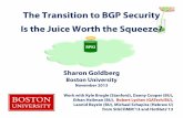 The Transition to BGP Security Is the Juice Worth the Squeeze?netseminar.stanford.edu/seminars/10_31_13.pdf · Prefix 34109 RPKI AS 29997 204.16.254.0/24 SCNet: (29997, Prefix) NTT: