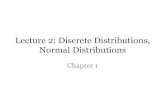 Lecture 2: Discrete Distributions, Normal Distributions › ~xuanyaoh › stat350 › xyJan13Lec... · 2012-01-13 · Lecture 2: Discrete Distributions, Normal Distributions Chapter