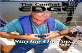 The Combat Edge June 2001 Staying on top.. page 22 Combat Edge … · The same pattern of choices is needed for a safe and healthy life, which should be everyone's goal. First, you