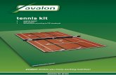 tennis kit - Avalon Grass kit... · tennis kit • easy to install • less seams • dimensions according to ITF standards ... Roll C Total width: 382 cm | Total length: 2425 cm