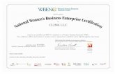 CLINK LLC - d645m553xxbx4.cloudfront.net · WBENC National WBE Certification was processed and validated by Women's Business Development Council of Florida, a WBENC Regional Partner