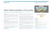 San Bernardino County - Micro Focus€¦ · California’s San Bernardino County is the big-gest county in the continental U.S. and supports an economy ranked among the top 50 in