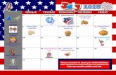 s individual class calendar to ensure that you are ... › july2018calendar.pdf“Dem Bones” (Paleontology) Rock out (Geology) Please remember to check your child’s individual