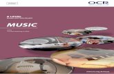 A Level Music Sample SAM Taster Booklet - OCR · Sample SAM Taster Booklet H543 For first teaching in 2016. 2 2015 OCR A Level Music Sample SAM Taster Booklet WHAT TO DO NEXT •