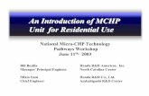 An Introduction of MCHP Unit for Residential Use · An Introduction of MCHP Unit for Residential Use Bill Bezilla Honda R&D Americas, Inc. Manager/ Principal Engineer North Carolina