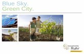 Blue Sky. Green City. - United States Energy Association...0,6% energy efficient new residential buildings per year in relation to existing residential buildings 8. ... Installation