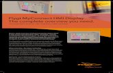 Flygt MyConnect HMI Display The complete overview you need. · 2016-06-17 · Need a quick overview of all your pumping station data? A way to see real-time flow rates, run times,