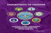 NATIONAL GUARD AND RESERVE EQUIPMENT Docs...NATIONAL GUARD AND RESERVE EQUIPMENT REPORT FOR FISCAL YEAR 2016 (NGRER FY 2016) (In Accordance with Section 10541, Title 10, United States