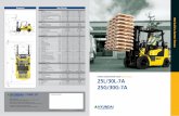 Dimension Specification - Hyundai Forkliftshyundaipngforklifts.com/pdfs/lpg_forklifts/25L_30L... · 2011. 04 Rev.1 PLEASE CONTACT HYUNDAI LPG/GASOLINE FORKLIFT TRUCKS Applied Tier