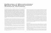 Calibration of Microsimulation Models Using Nonparametric ...courses.washington.edu › cee500e › Files › Rilett.pdf · calibration approaches. If the traffic microsimulation