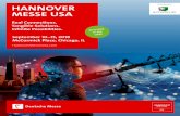 CO-LOCATED WITH HANNOVER MESSE USA › wp-content › uploads › ... · pumps and compressors, oil-free compressed air, modern leak-testing systems, and many more. Showcasing compressed